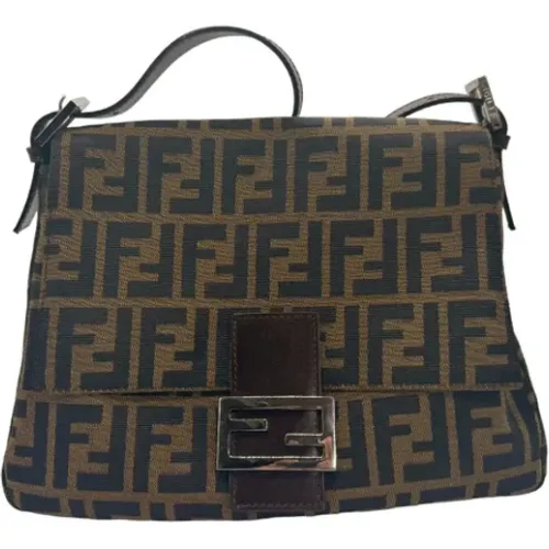 Pre-owned Canvas handbags , female, Sizes: ONE SIZE - Fendi Vintage - Modalova