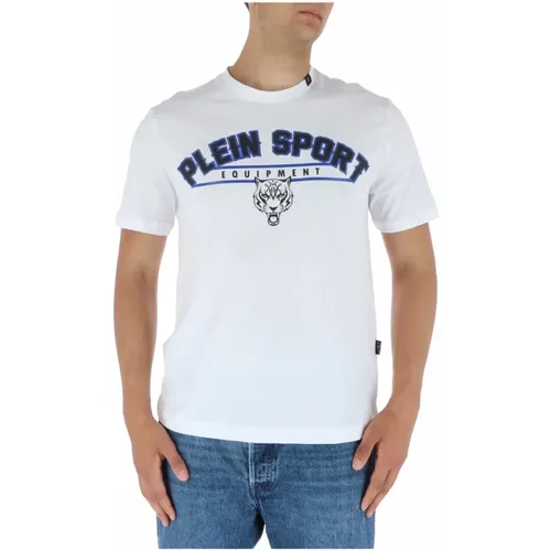 Printed T-Shirt , male, Sizes: M - Plein Sport - Modalova