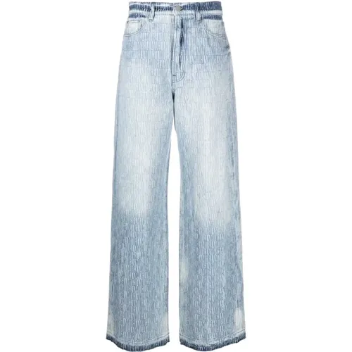 Wide Leg Denim Jeans , female, Sizes: W27, W26 - Amiri - Modalova