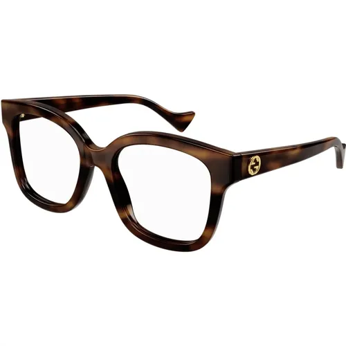 Stylische Brille Gg1258O , Damen, Größe: 53 MM - Gucci - Modalova