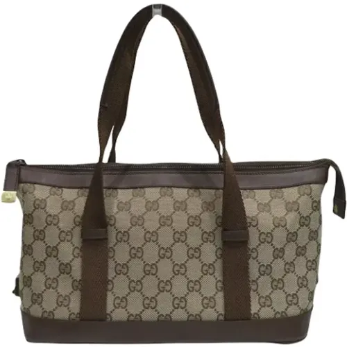 Pre-owned Canvas shoulder-bags , female, Sizes: ONE SIZE - Gucci Vintage - Modalova