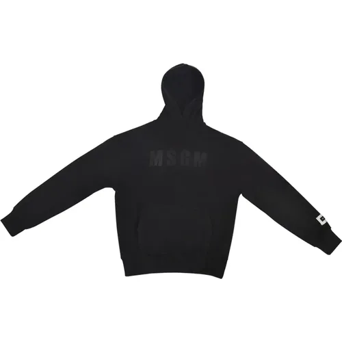 Schwarze Pullover für Männer Msgm - Msgm - Modalova