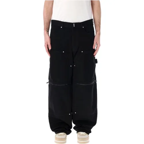Trousers , male, Sizes: W34 - Givenchy - Modalova