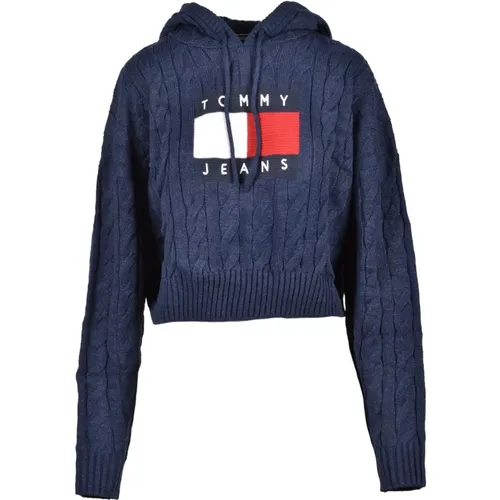 Casual Strickpullover , Damen, Größe: L - Tommy Jeans - Modalova