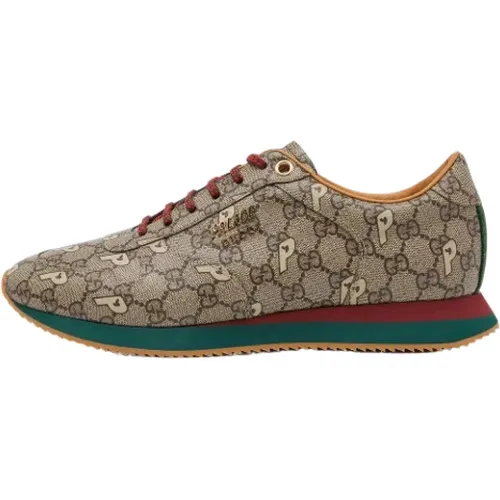 Pre-owned Coated canvas sneakers , female, Sizes: 11 UK - Gucci Vintage - Modalova