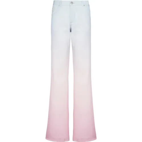 Evian Loose Jeans Gradient Denim - Balmain - Modalova