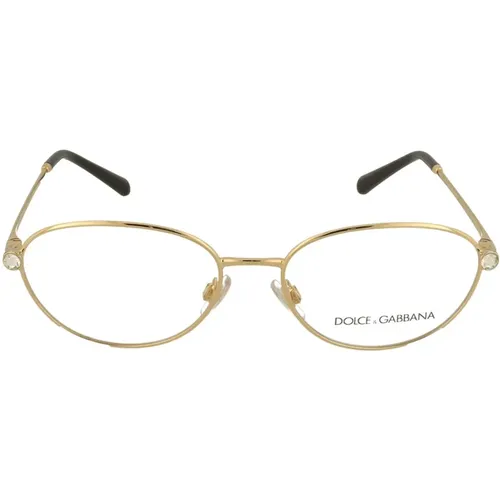 Upgrade deinen Brillenstil mit Ovalen Brillen Modell 1342-B Color 02 - Dolce & Gabbana - Modalova