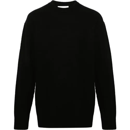 Wool Crew Neck Sweater , male, Sizes: L, XL, S, M - Jil Sander - Modalova