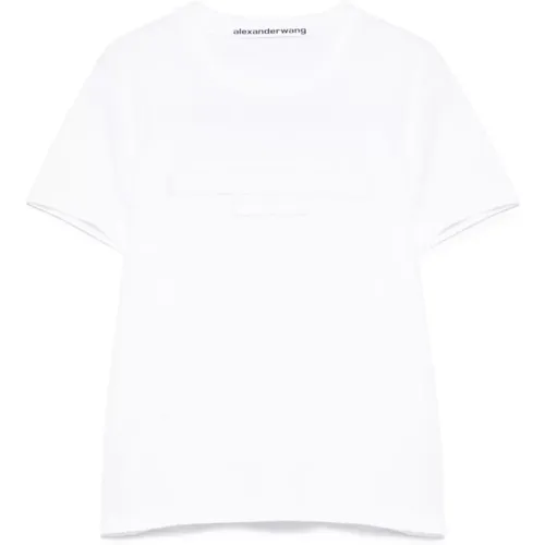 Weiße T-Shirts und Polos , Damen, Größe: S - alexander wang - Modalova