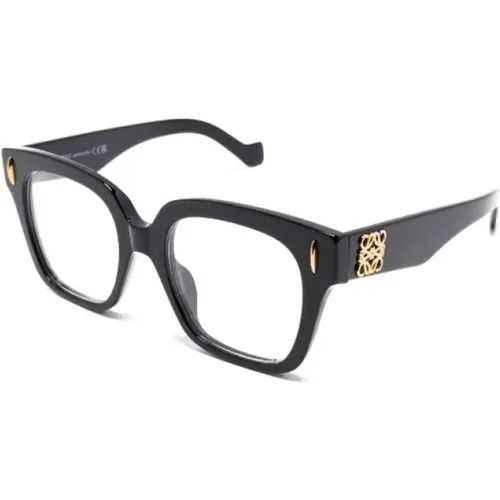 Schwarze Optische Brille Stilvoll und vielseitig,Braun/Havanna Optische Brille Stilvolles Must-Have,Braun/Havanna Optische Brille - Loewe - Modalova
