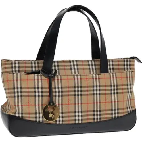 Pre-owned Canvas handbags , female, Sizes: ONE SIZE - Burberry Vintage - Modalova