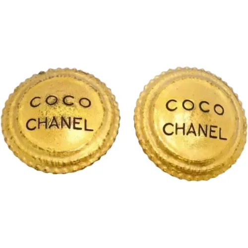 Pre-owned Metal chanel-jewelry , female, Sizes: ONE SIZE - Chanel Vintage - Modalova