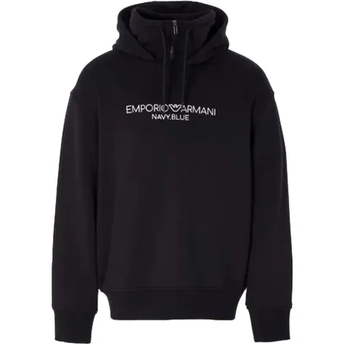 Hoodless Sweatshirt , male, Sizes: XL - Emporio Armani - Modalova