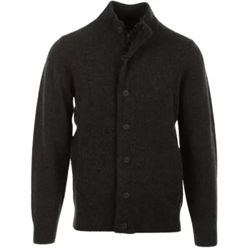 Essenzieller Patch Zip Cardigan , Herren, Größe: L - Barbour - Modalova