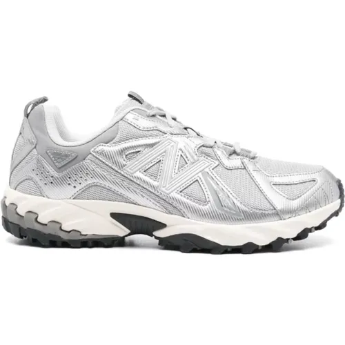 Grey Panelled Sneakers , male, Sizes: 8 1/2 UK, 8 UK, 12 1/2 UK, 10 1/2 UK, 11 UK, 9 UK, 10 UK, 6 1/2 UK - New Balance - Modalova