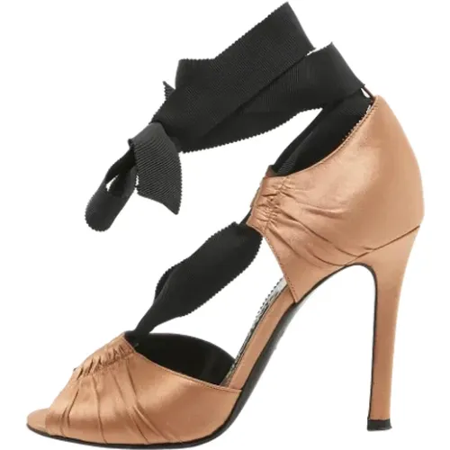 Pre-owned Satin heels , female, Sizes: 4 UK - Tom Ford Pre-owned - Modalova