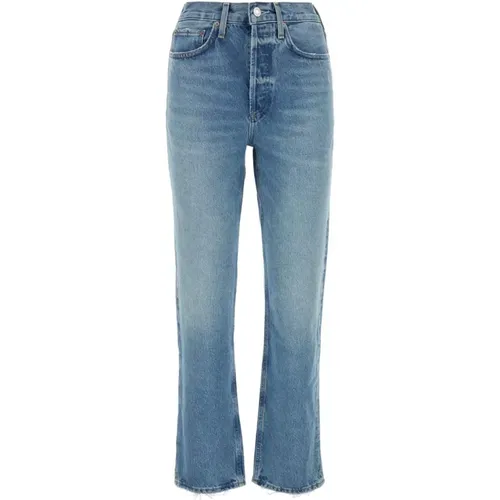 Klassische Denim Jeans , Damen, Größe: W26 - Agolde - Modalova