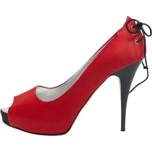 Pre-owned Satin heels - Giuseppe Zanotti Pre-owned - Modalova