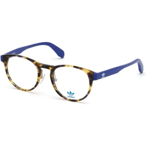 Classic Havana Frame Glasses , unisex, Sizes: 51 MM - adidas Originals - Modalova