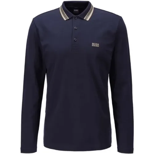 Polo pleats , male, Sizes: 2XL - Hugo Boss - Modalova