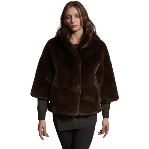 Faux Rex Fur Coat , female, Sizes: 2XL - S.w.o.r.d 6.6.44 - Modalova