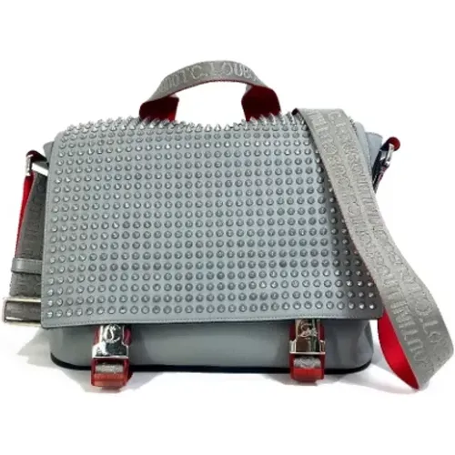 Pre-owned Leather handbags , male, Sizes: ONE SIZE - Christian Louboutin Pre-owned - Modalova