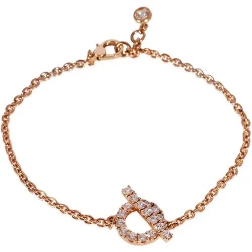 Pre-owned Rose Gold bracelets , female, Sizes: ONE SIZE - Hermès Vintage - Modalova