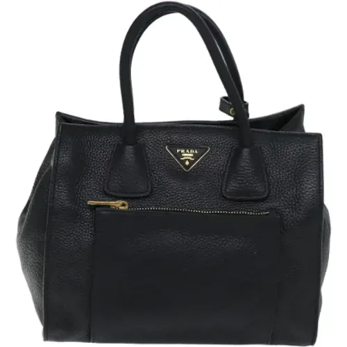 Pre-owned Leather prada-bags , female, Sizes: ONE SIZE - Prada Vintage - Modalova