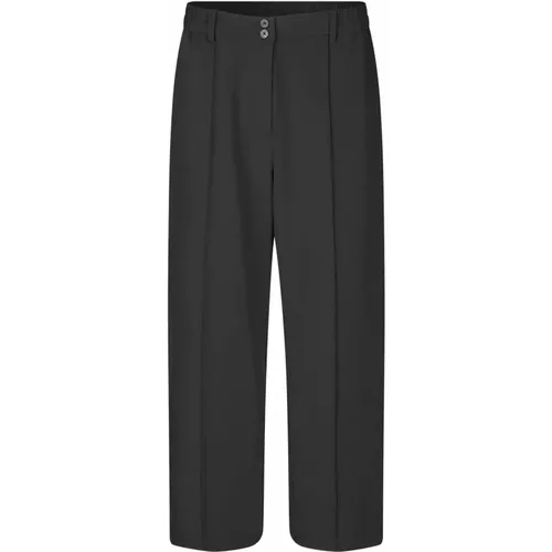 Klassische Schwarze Hose Mapietta Stil , Damen, Größe: 2XL - Masai - Modalova