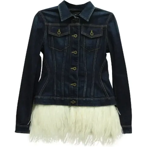 Pre-owned Cotton outerwear , female, Sizes: M - Burberry Vintage - Modalova