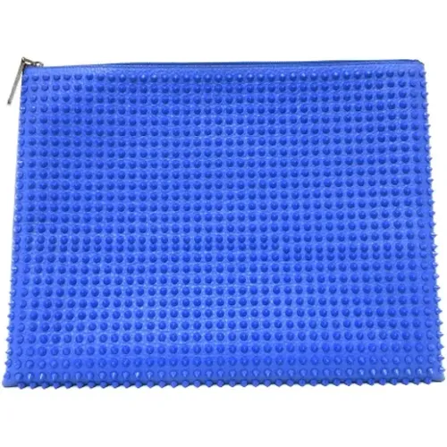 Pre-owned Leder clutches , Damen, Größe: ONE Size - Christian Louboutin Pre-owned - Modalova