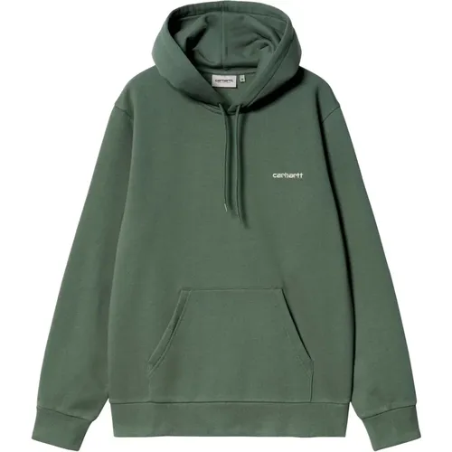 Script Stickerei Hoodie , Herren, Größe: XL - Carhartt WIP - Modalova