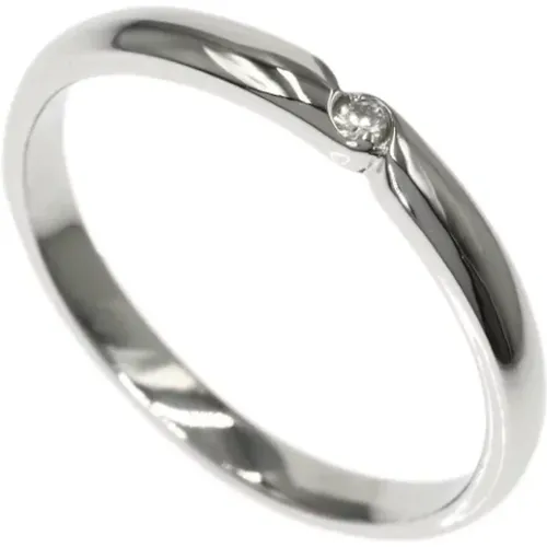 Pre-owned Platinum rings , female, Sizes: ONE SIZE - Celine Vintage - Modalova