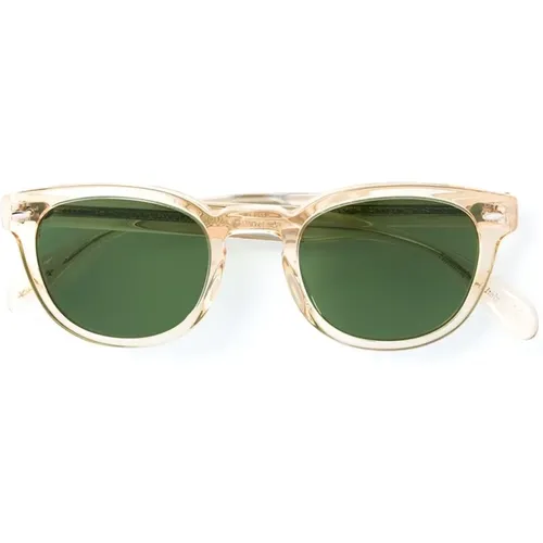 Brown/Havana Sunglasses , male, Sizes: 49 MM - Oliver Peoples - Modalova