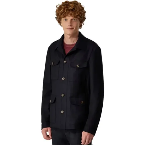 Wool Military Jacket , male, Sizes: 2XL - Canali - Modalova