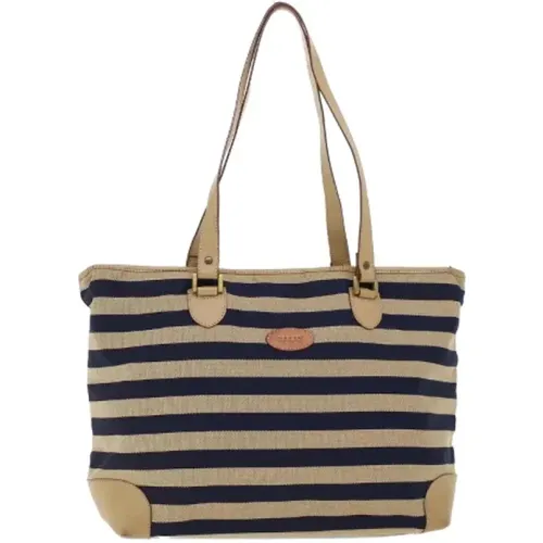 Canvas Tote Bag , female, Sizes: ONE SIZE - Bally Pre-owned - Modalova