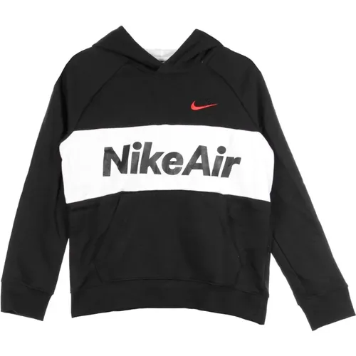 Air Hoodie Schwarz/Weiß/Rot Nike - Nike - Modalova
