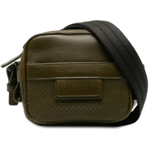 Pre-owned Leather shoulder-bags , unisex, Sizes: ONE SIZE - Bottega Veneta Vintage - Modalova