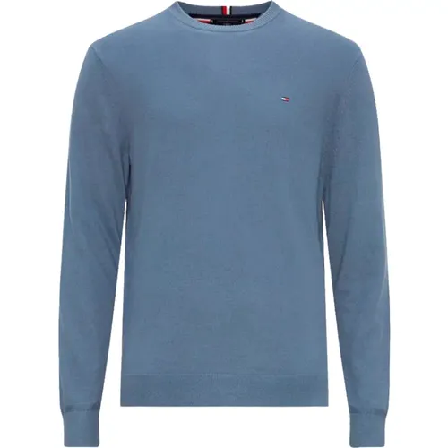 Bio-Baumwolle Kaschmir Pullover , Herren, Größe: 3XL - Tommy Hilfiger - Modalova