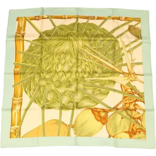 Pre-owned Silk scarves , female, Sizes: ONE SIZE - Hermès Vintage - Modalova