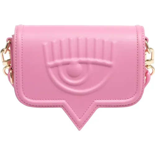 Plain Crossbody Bag with Detachable Strap , female, Sizes: ONE SIZE - Chiara Ferragni Collection - Modalova