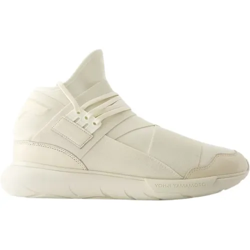 Qasa Sneakers - Leather - /Blanc , male, Sizes: 9 1/2 UK, 8 UK, 5 UK, 7 1/2 UK - Y-3 - Modalova