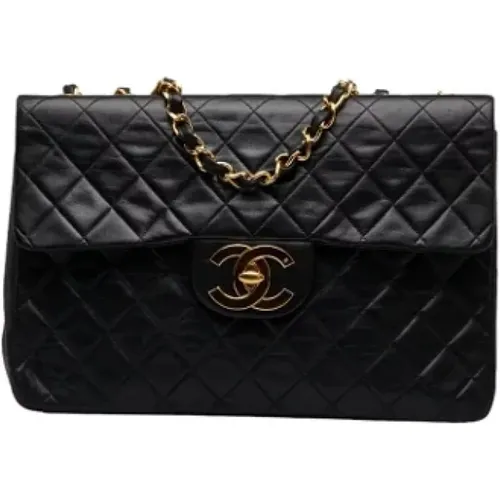 Pre-owned Leather chanel-bags , female, Sizes: ONE SIZE - Chanel Vintage - Modalova