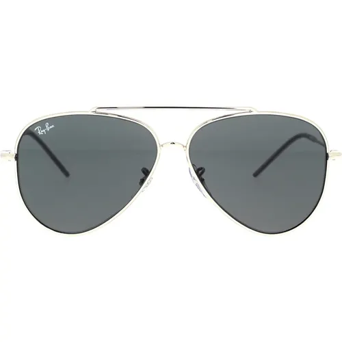 Revolutionary Sunglasses with Aviator Frame and Dark Grey Lenses,Sunglasses - Ray-Ban - Modalova