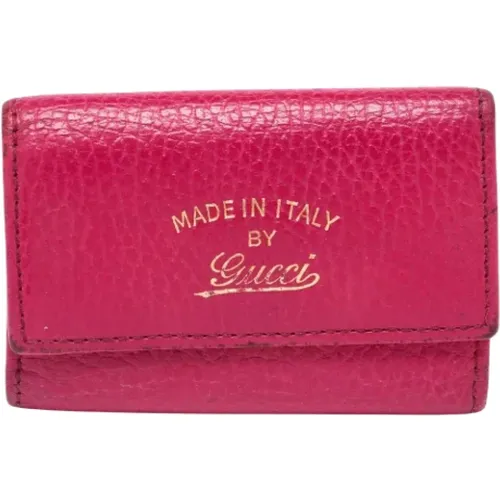 Pre-owned Leather wallets , female, Sizes: ONE SIZE - Gucci Vintage - Modalova