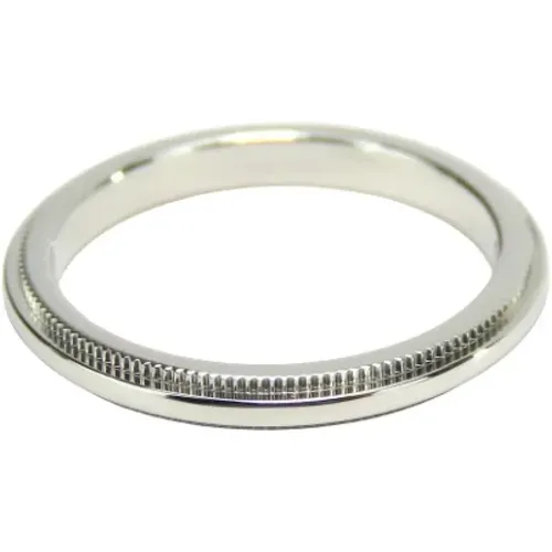 Pre-owned Platinum rings , female, Sizes: ONE SIZE - Tiffany & Co. Pre-owned - Modalova