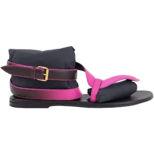 Pre-owned Leather sandals , female, Sizes: 7 UK - Dior Vintage - Modalova