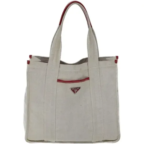 Pre-owned Canvas totes , female, Sizes: ONE SIZE - Prada Vintage - Modalova