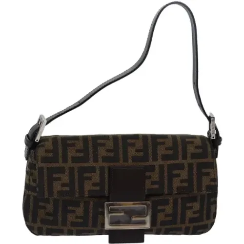 Pre-owned Canvas fendi-bags , female, Sizes: ONE SIZE - Fendi Vintage - Modalova