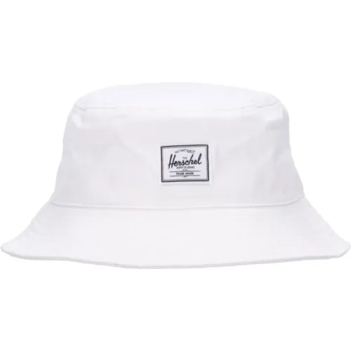 Cotton Bucket Hat with Ventilation , male, Sizes: ONE SIZE - Herschel - Modalova